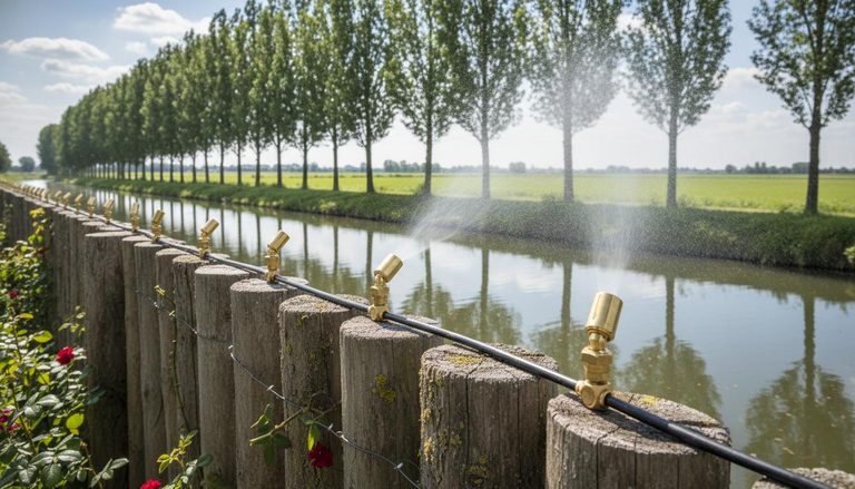 Mister Zanzara — pianura della Bassa Modenese con cascina e canale di bonifica