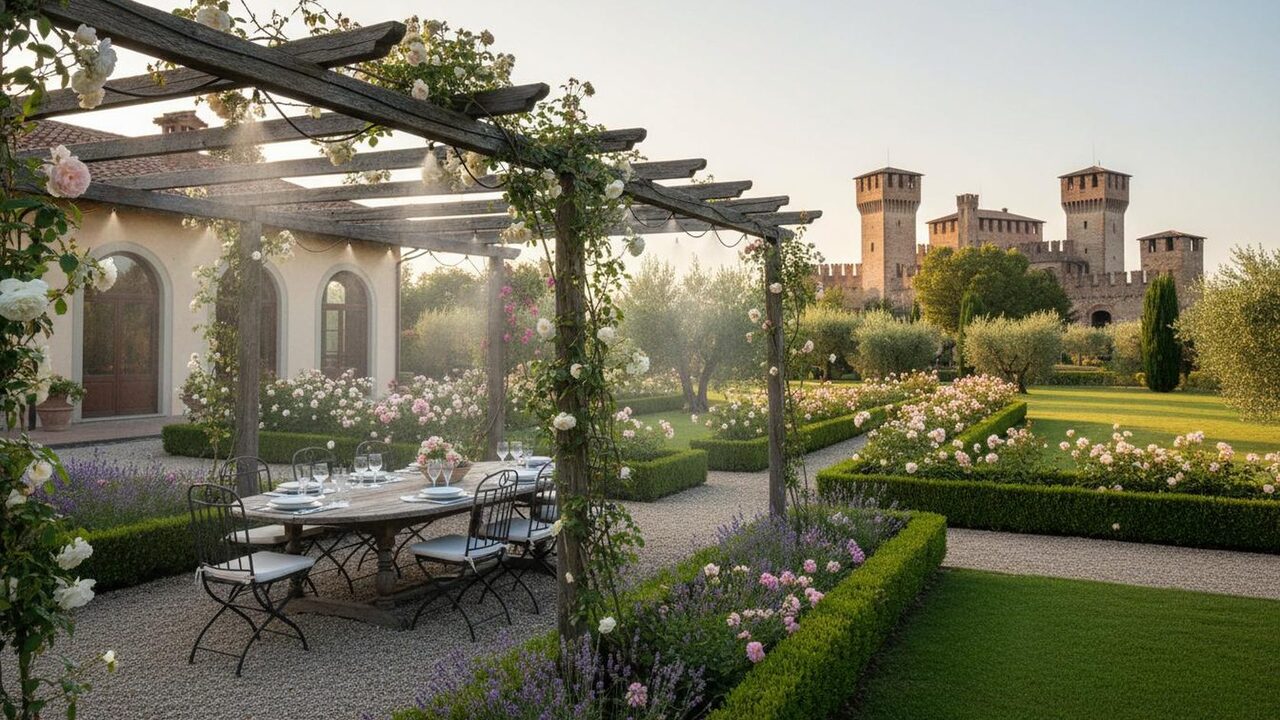 Mister Zanzara — casolare con giardino ai piedi della Rocca di Vignola