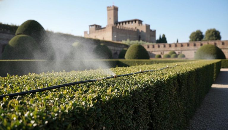 Mister Zanzara — borgo di Castelvetro di Modena con torre e vigneto